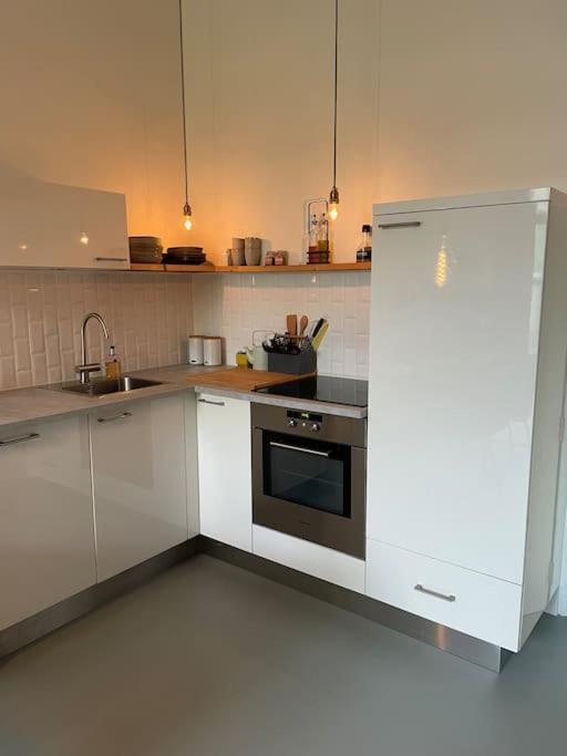 Luxurious Appartement With Sauna And Kitchen In Center Of 도르드레흐트 외부 사진